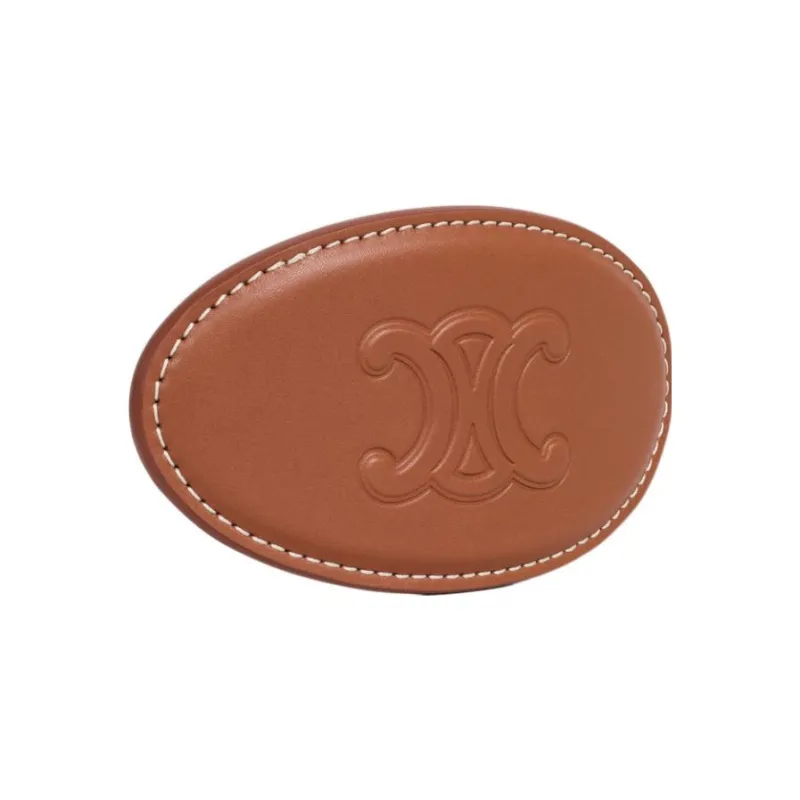 CELINE Hair Clips Women's Brown-1