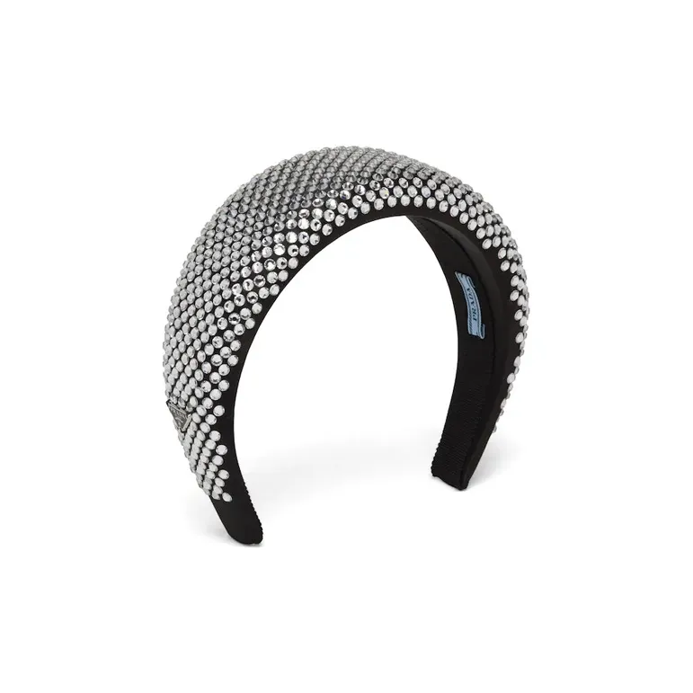 PRADA Hair Bands Women's Crystal-0