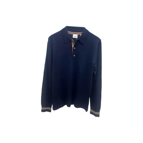 Burberry Sweaters Men Dark Blue