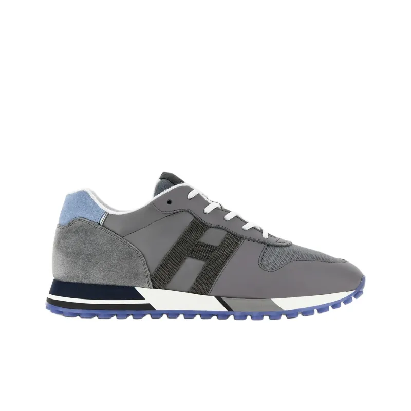 HOGAN H383 Panelled Lace-up Sneakers-1