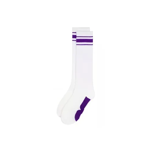 TEAM WANG Design x CHUANG ASIA Knee High Socks Unisex 1 Pack White