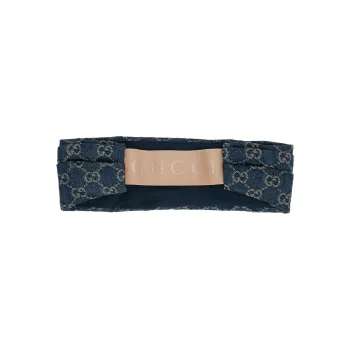 GUCCI Hair Bands Women's Blue