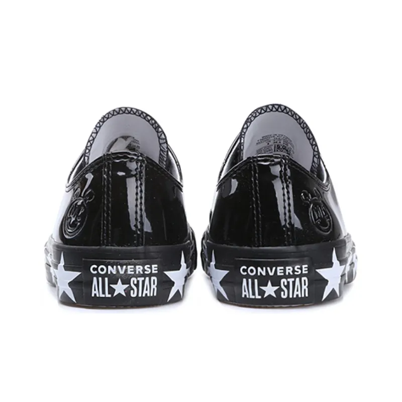 Converse Chuck Taylor All Star Ox Miley Cyrus Black White Stars Women's-3