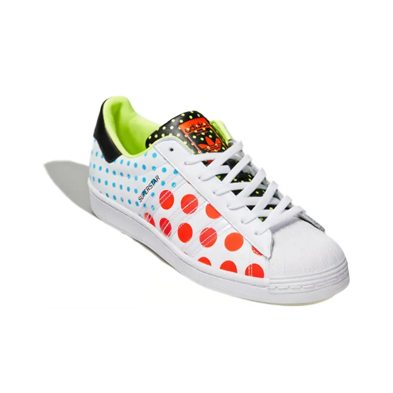 Adidas Superstar 'Solar Red Polka'-2