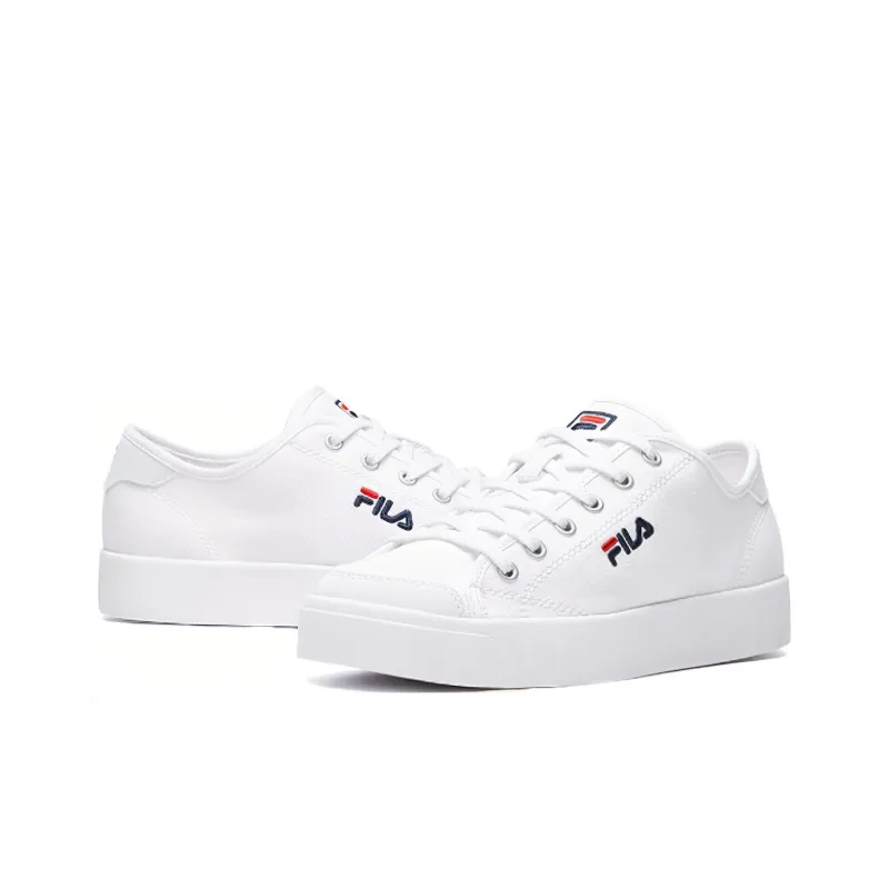 FILA Lightweight Couple Sneakers White Women's-3