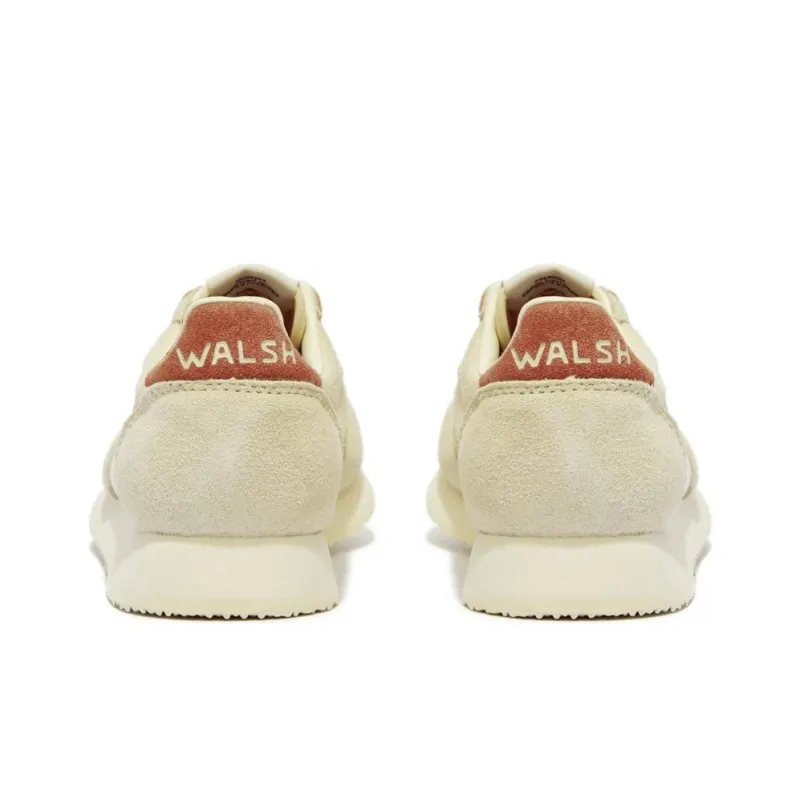Norman Walsh TDL Cushioning Lightweight Low Top Casual Shoes Unisex White Brown-3