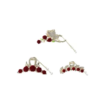 Enchanting Cat Hair Clips Women's