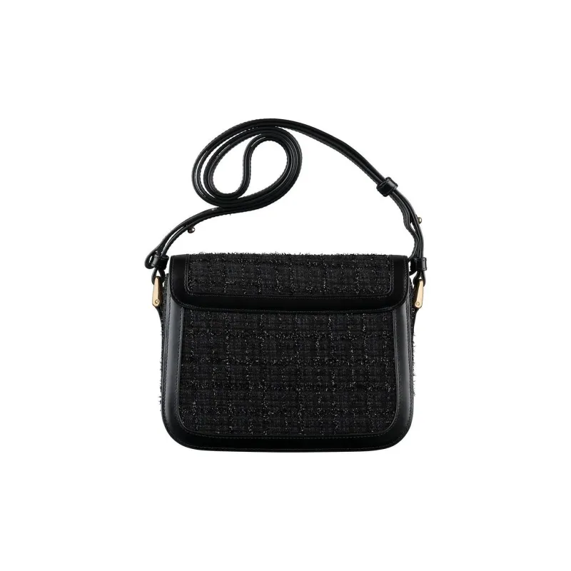 A.P.C Grace Soft Cow Leather Crossbody Bag, Shoulder Bag Women's Black-2