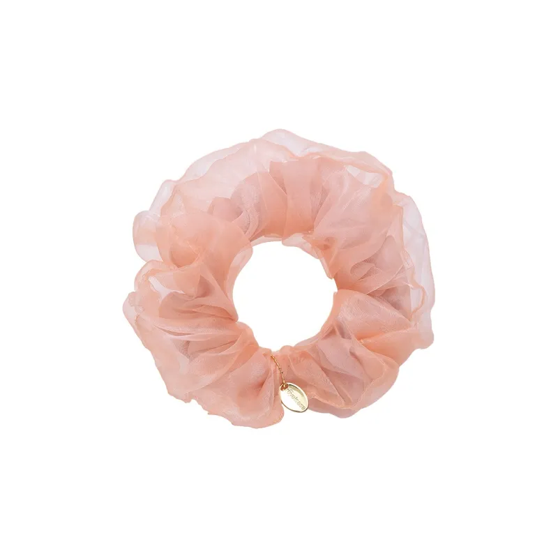 ROYALSASA Silk Chiffon Hair Tie Women's-8