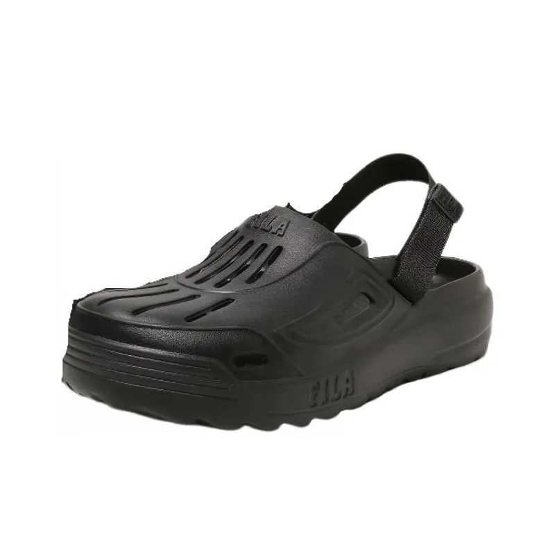 FILA Disruptor Beach Sandals Unisex Black-0