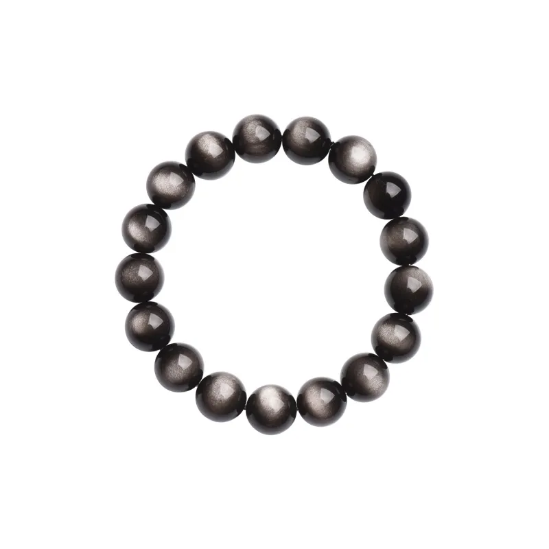 Reiki Obsidian Bracelets Unisex-0