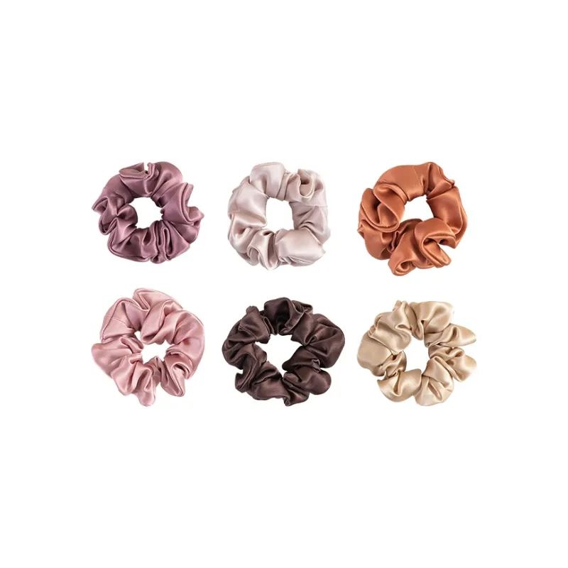 LOST PATTERN 100% Mulberry Silk Hair Tie Women's Mojito-1