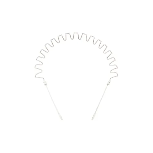 GIVENCHY Stainless Steel Headbands Women's Silver