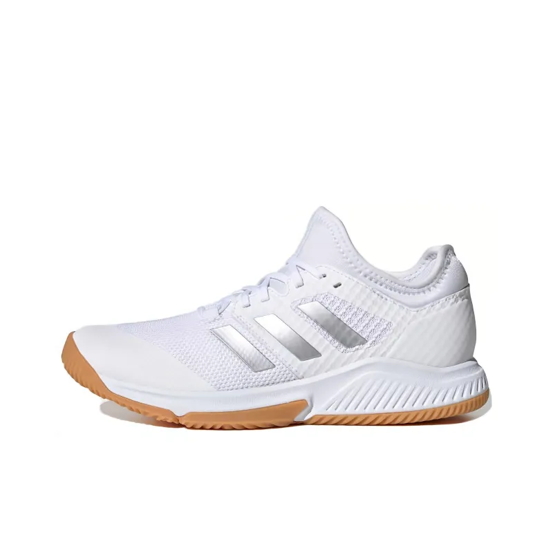 Adidas Court Team Bounce White/Silver Women's-0