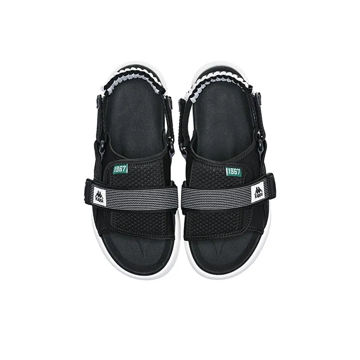 Kappa Beach Sandals Unisex Black-3