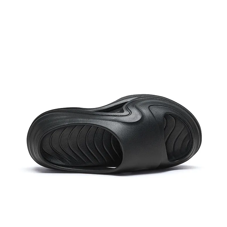 CAMEL Slide Slippers Men White/Black-9
