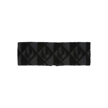 Marine Serre Textured Knit Moon Lozenge Choker