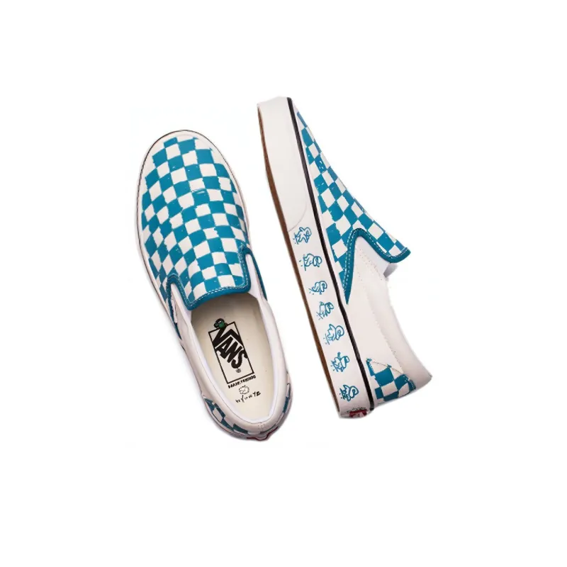 Vans X Kakao Friends Slip On Blue-3