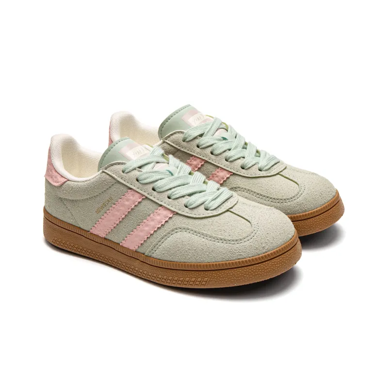 Far Waves Lightweight And Breathable Low-Top Skateboard Shoes Women's Mint Green-1