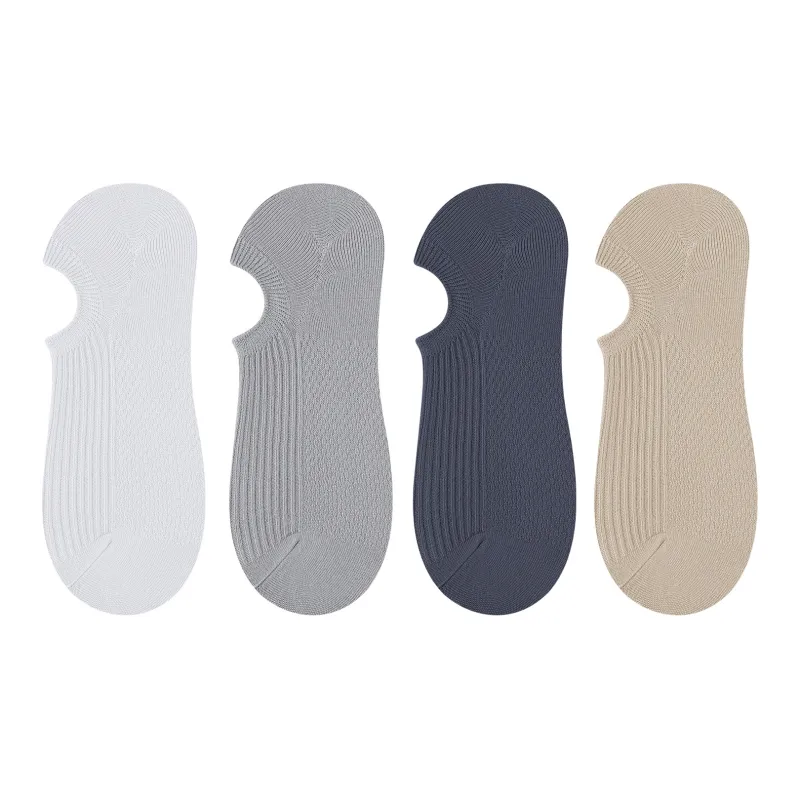 XXLLG No Show Socks Men's 4 Pack-12