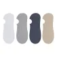 4 Pack (White+Light Gray+Navy Blue+Beige Apricot)