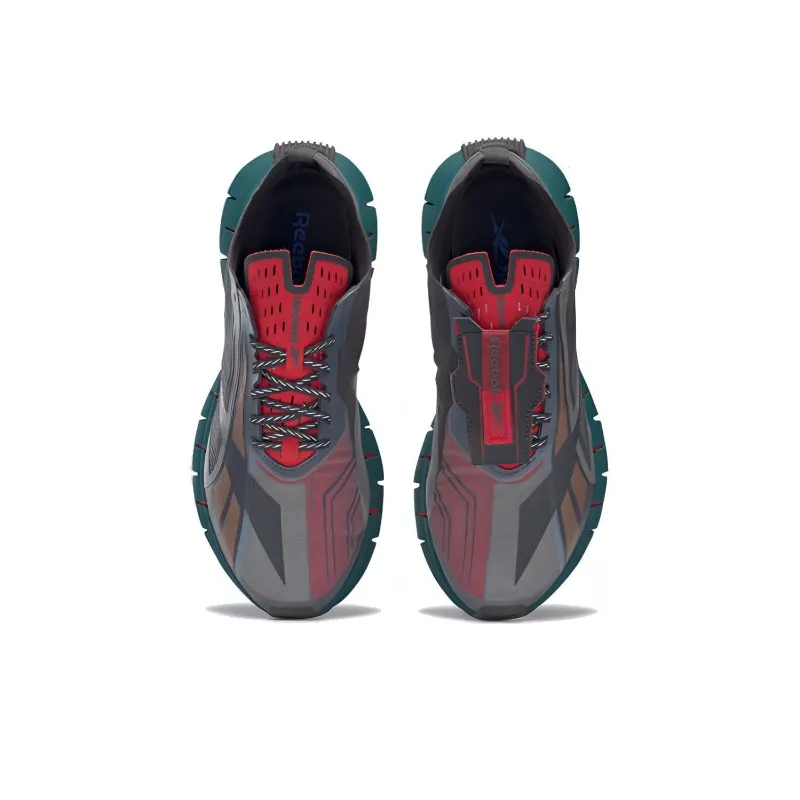 Reebok Zig 3D Storm Gray Green-4