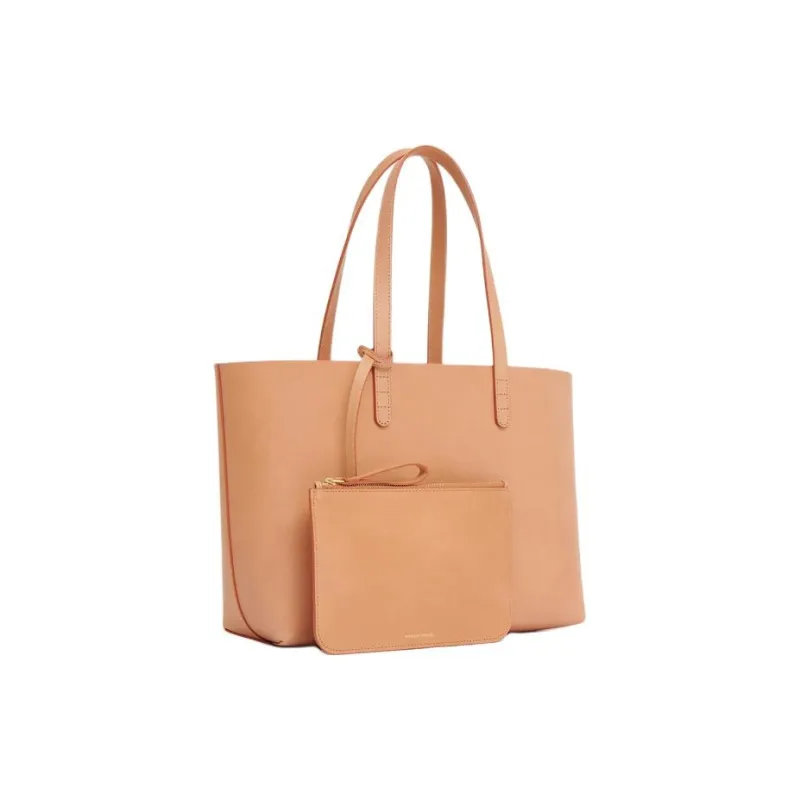 MANSUR GAVRIEL Plant Tanned Leather Tote Bag Shopping Bag Shoulder Bag Handbag Small Size Women's Camel/Red Pink-1