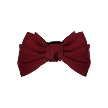 Left Europe Hair Clips Women's Burgundy