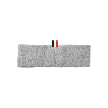 THOM BROWNE 4 Bar Ribbed Scarf