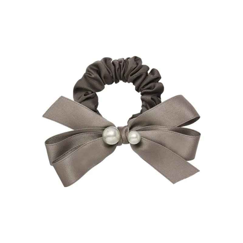 ROYALSASA Polyester Faux Pearl Hair Tie Hair Tie Women's-0