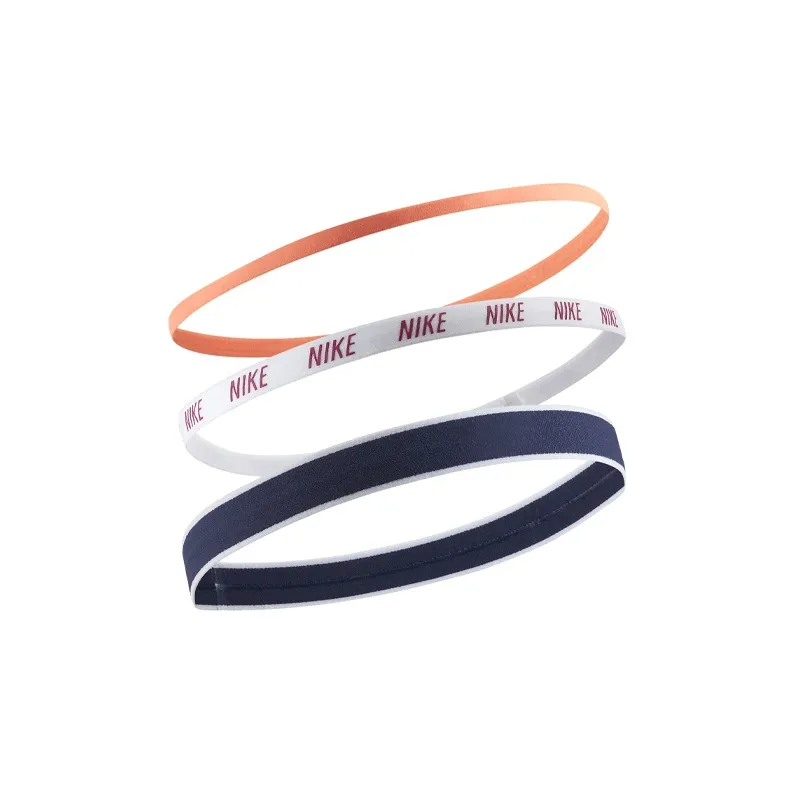 Nike Hair Bands Unisex Multicolor/Bright Orange/White/Dark Navy Blue-1