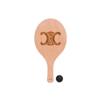 CELINE Niche Racquet Sports Wooden Beach Unisex