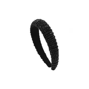 ROYALSASA Faux Crystal Acrylic Headbands Women's
