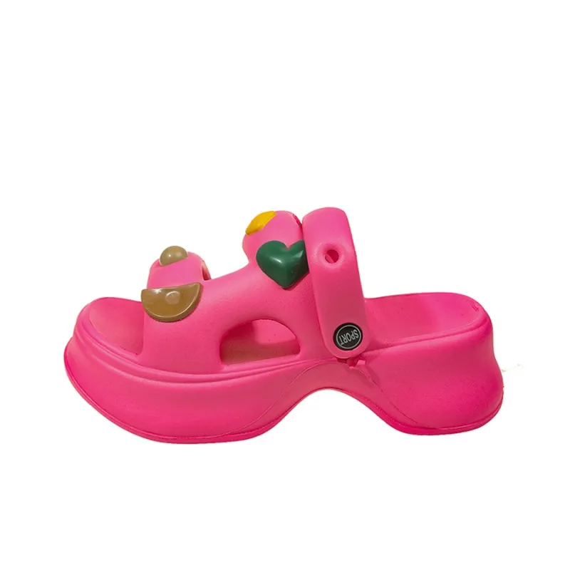 XMISTUO EVA Cut Out Quiet Slide Slippers Women's-14