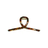 Blended Blue Brown Acetate Claw Clip