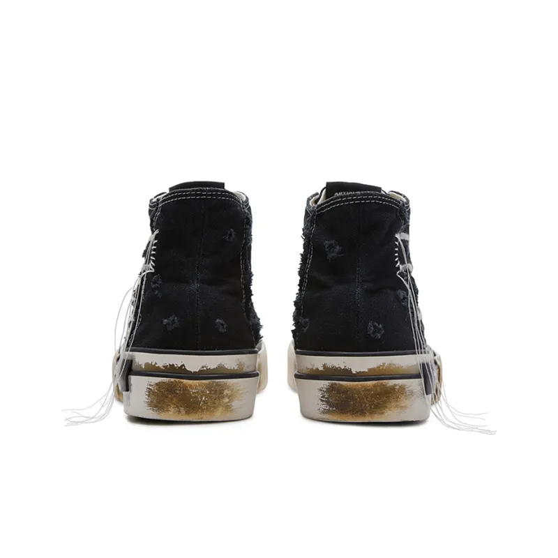ARTICLE NO. Low Top Canvas Shoes Unisex Black-4