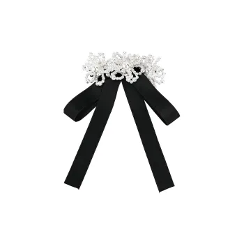 SENDME Hair Clips Women's Floral Ribbon Hair Clip