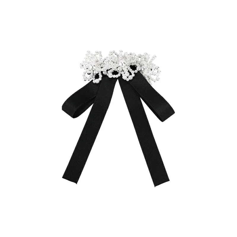 SENDME Hair Clips Women's Floral Ribbon Hair Clip-0