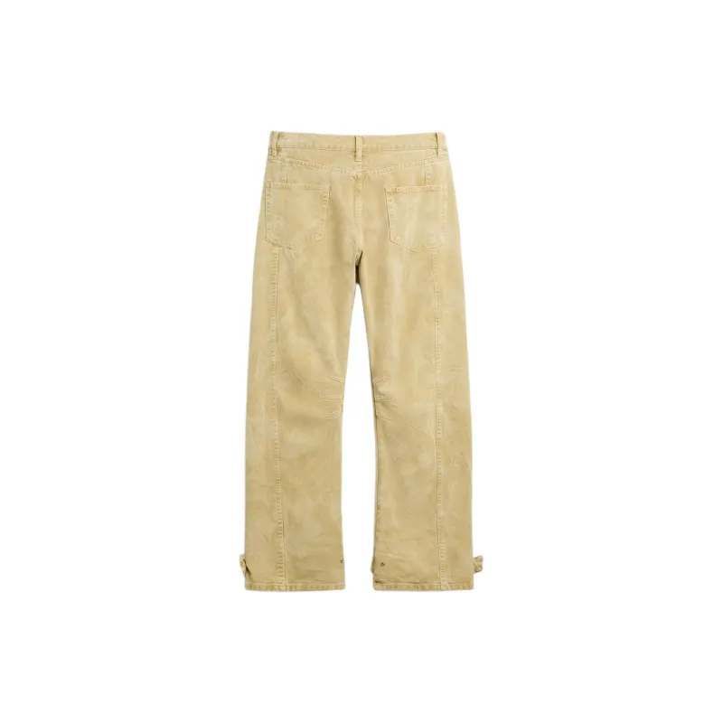 ZARA Casual Pants Men's Mustard-1