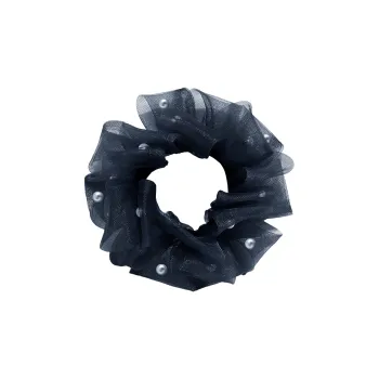 ROYALSASA Silk Chiffon Hair Tie Women's
