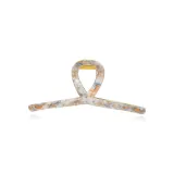 French Acetate Claw Clip (Ecru)