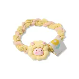Yellow Sweetheart Lamb Hair Tie