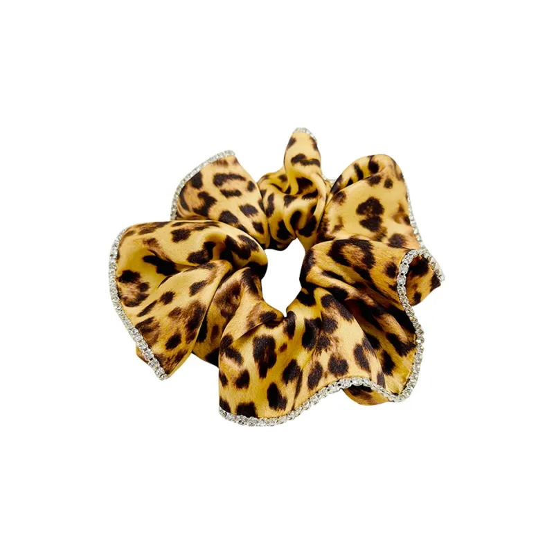 SILKY MIRACLE Hair Ties Women's Leopard Print Headband-0