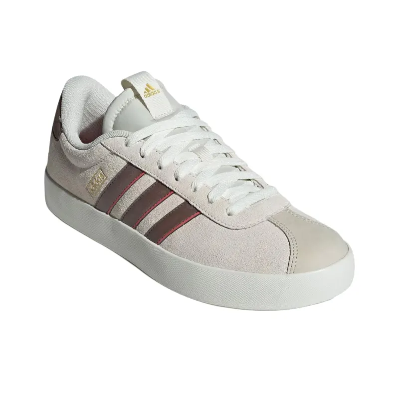 Adidas Neo Vl Court 3.0 Off White Earth Strata Gold Metallic-2