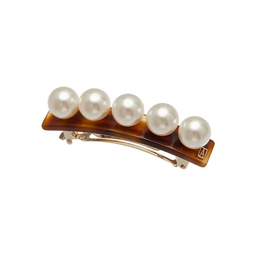 ALEXANDRE DE PARIS 6cm Jade Bead Hair Clip Top Clip Hair Accessories Women's-10