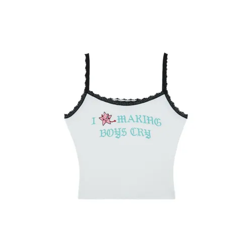 Starwalk Soldier Camisoles Women's White