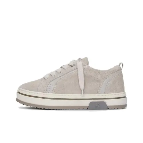 REPRESENT Skateboard Shoes Men Low-Top Cashmere Gray