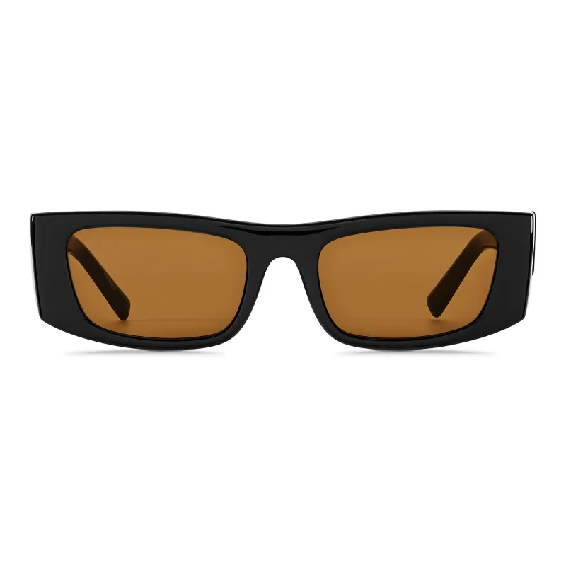 ENFANTIN TR/Memory Plastic Rectangular Sunglasses Unisex-1