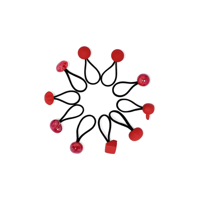 ROYALSASA Rubber Band Acrylic Hair Tie Kids'-1