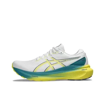 Asics Gel Kayano 30 White Bright Yellow